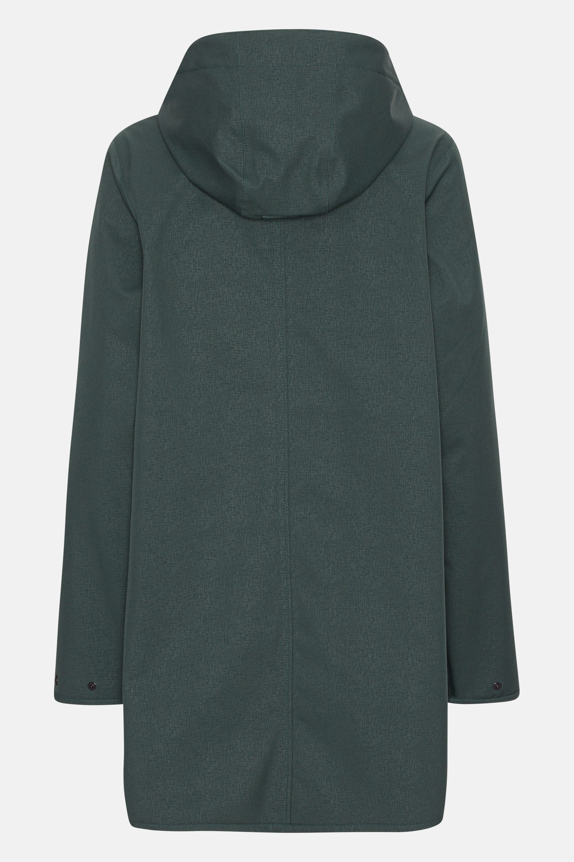 Softshell Regenmantel A-Linie - Beetle